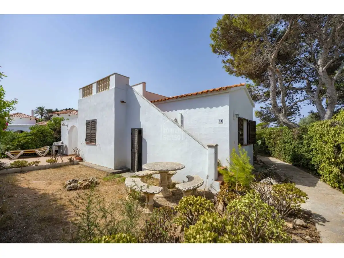 Vista exterior de Apartament en venda en Ciutadella de Menorca amb Calefacció, Jardí privat i Terrassa