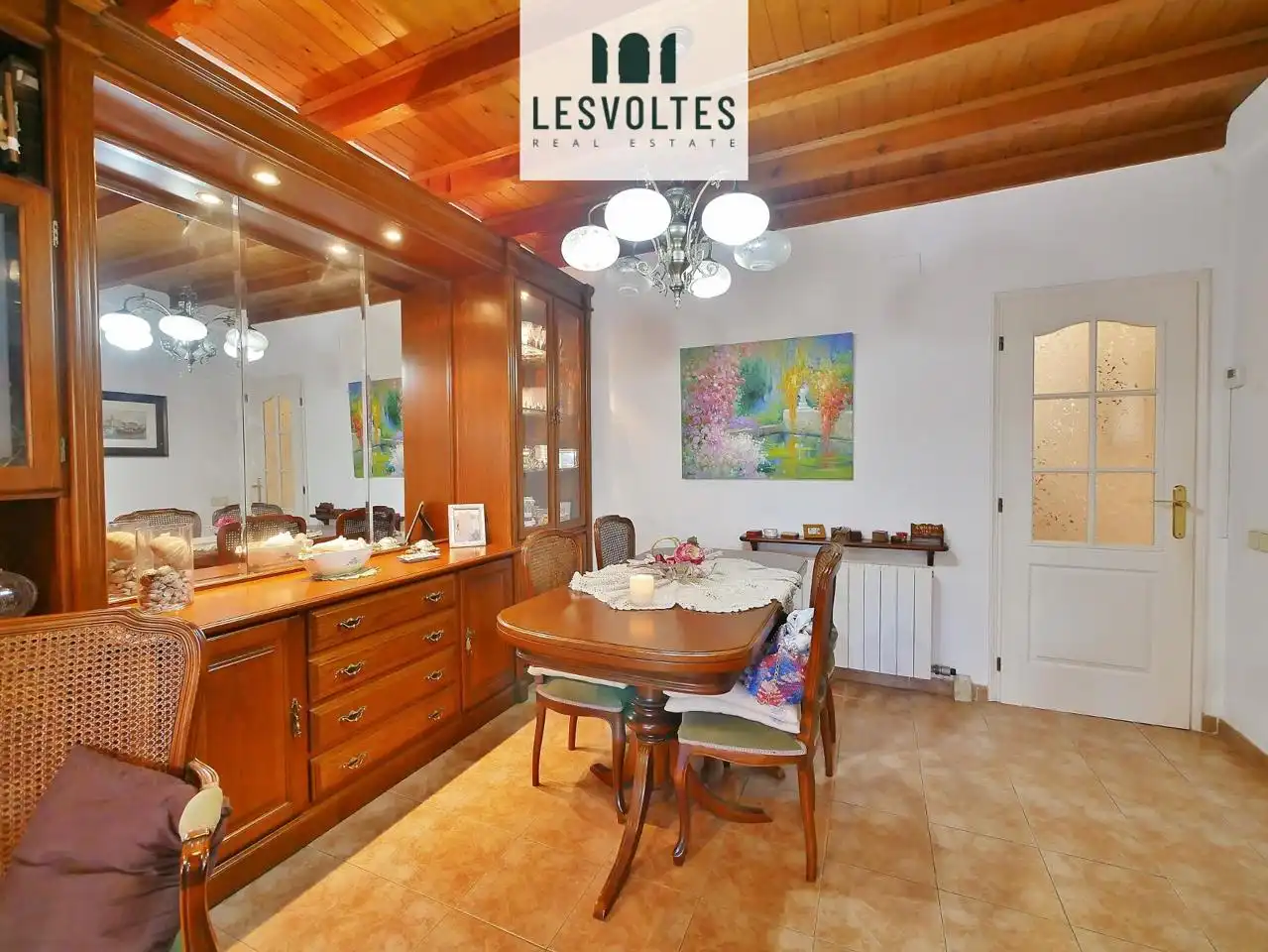 Comedor de Casa adosada en venta en Palamós con Aire acondicionado, Calefacción y Jardín privado
