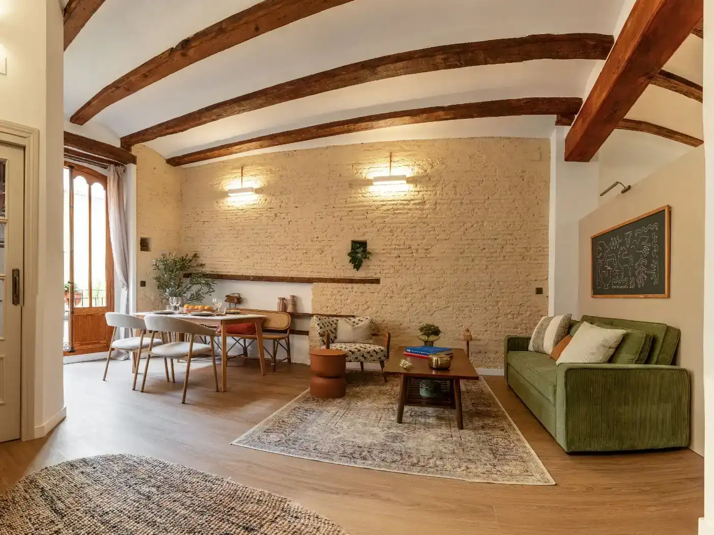 Sala d'estar de Estudi en venda en  Valencia Capital amb Aire condicionat i Balcó