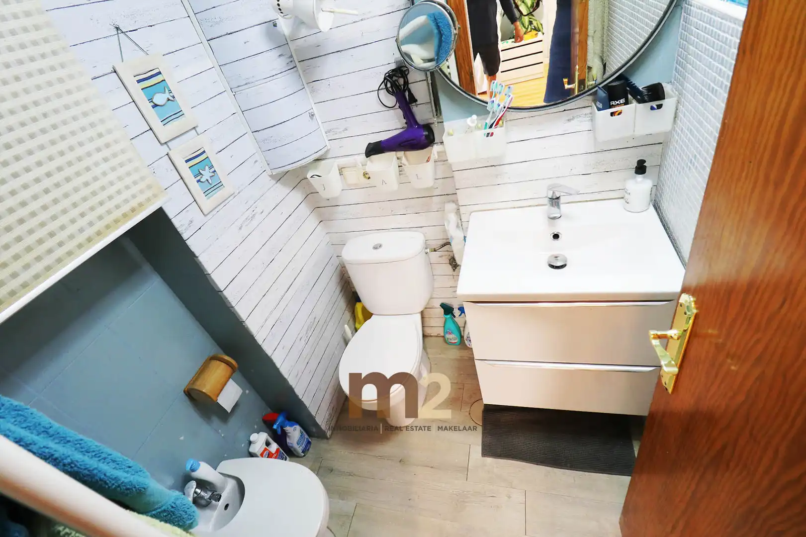 Baño de Apartamento en venta en Guardamar del Segura con Aire acondicionado, Terraza y Amueblado