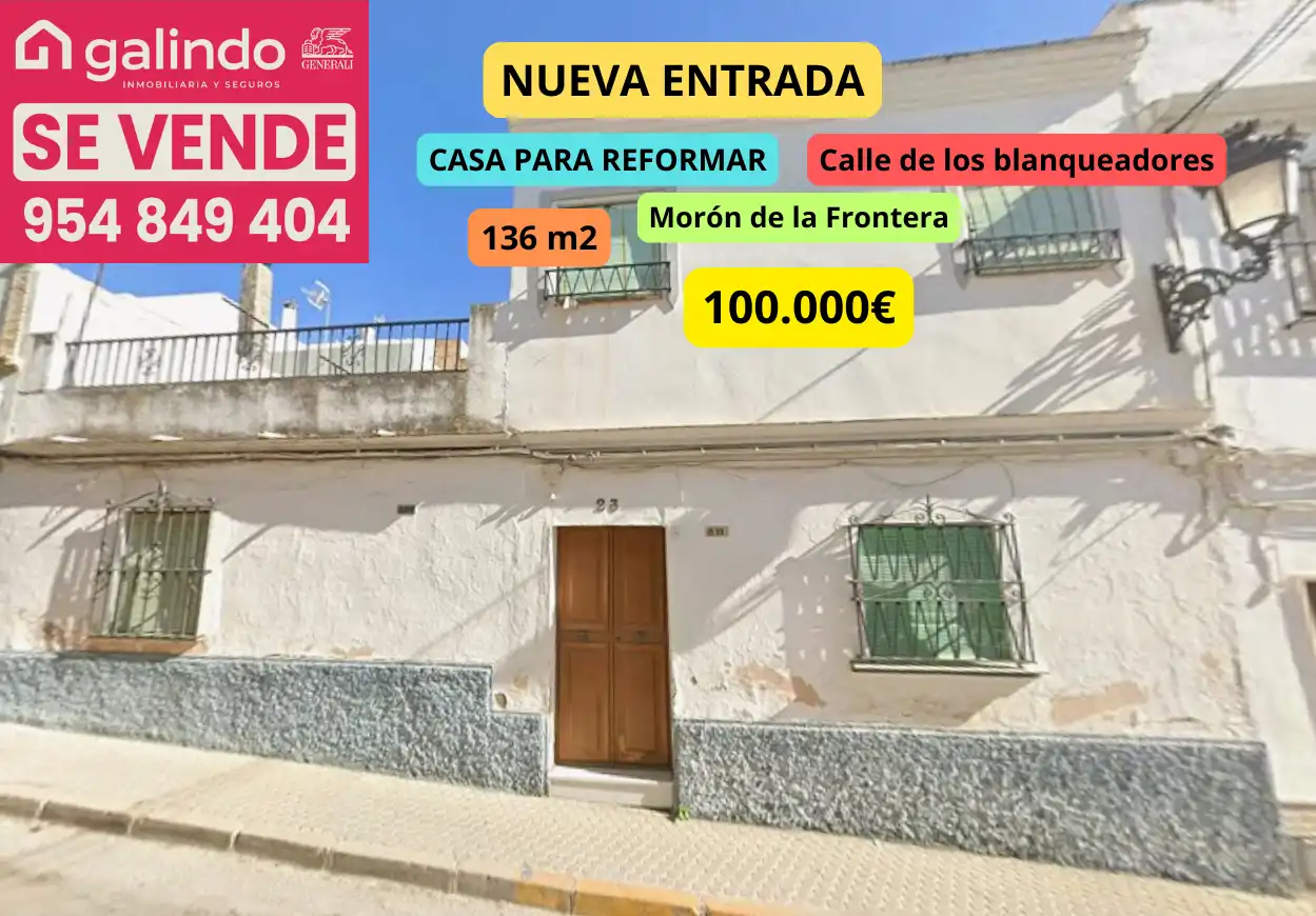 Exterior view of Houses for sale in Morón de la Frontera