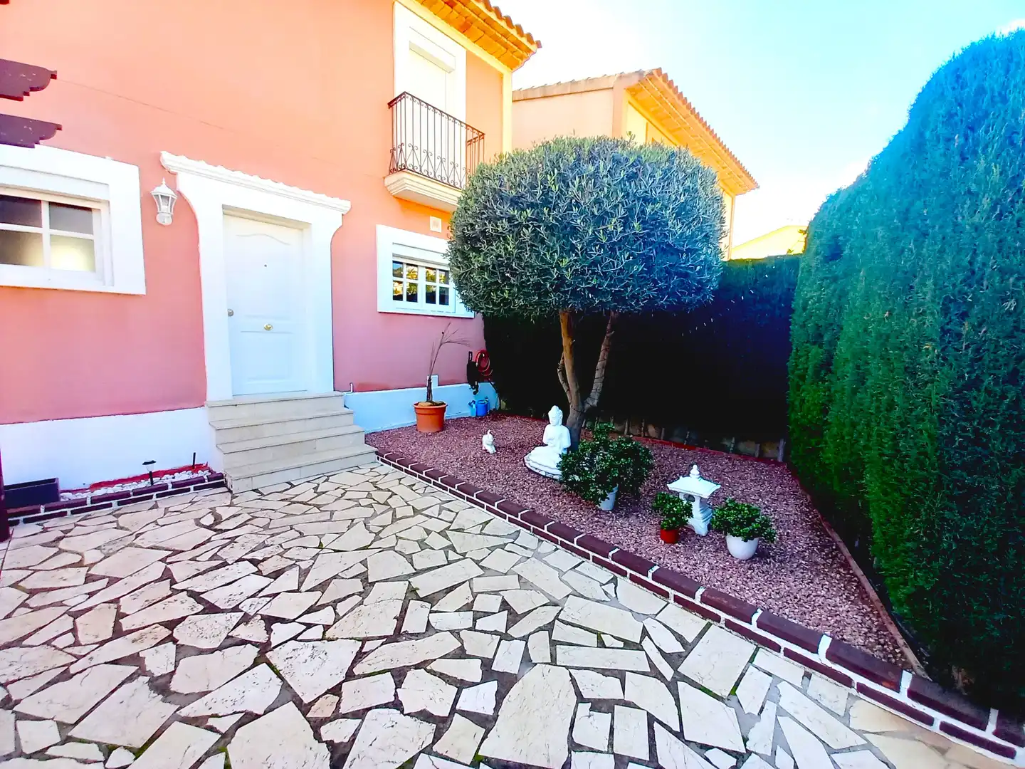 Garden of Houses for sale in L'Alfàs del Pi  with Air Conditioner, Private garden and Terrace