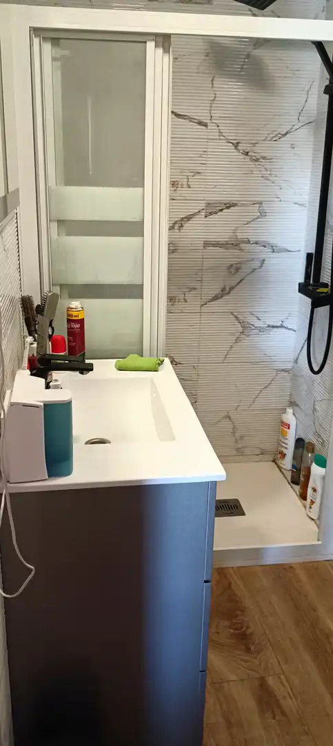 Cocina de Casa adosada en venta en Cartagena con Aire acondicionado, Calefacción y Jardín privado