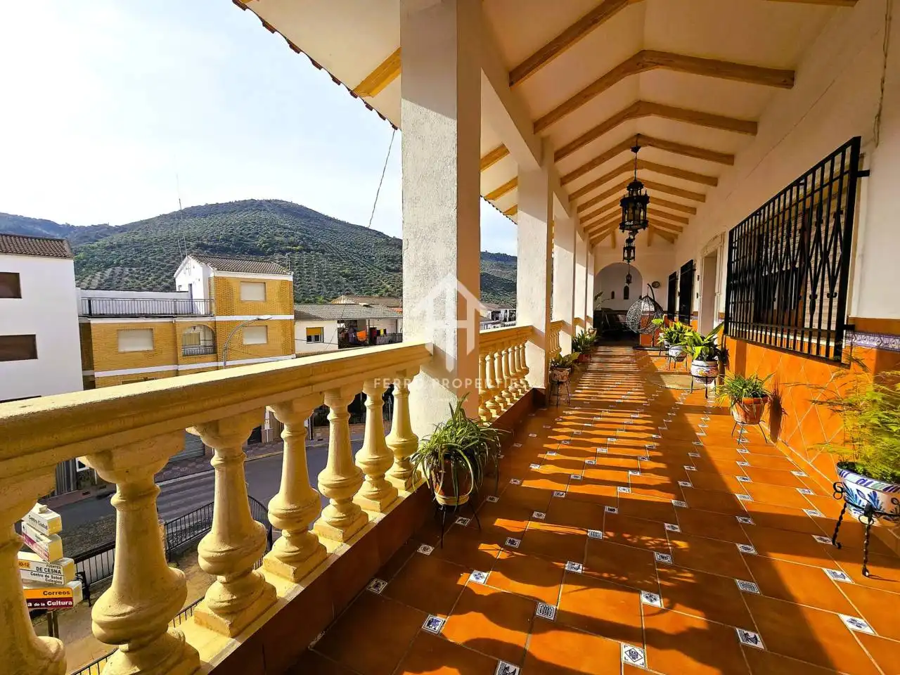 Vista exterior de Casa o xalet en venda en Algarinejo amb Aire condicionat i Terrassa