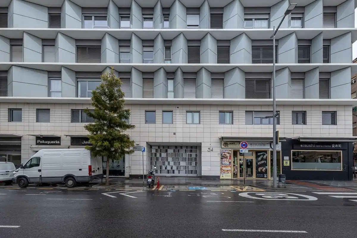 Exterior view of Flat for sale in Granada  with Air Conditioner and Storage room