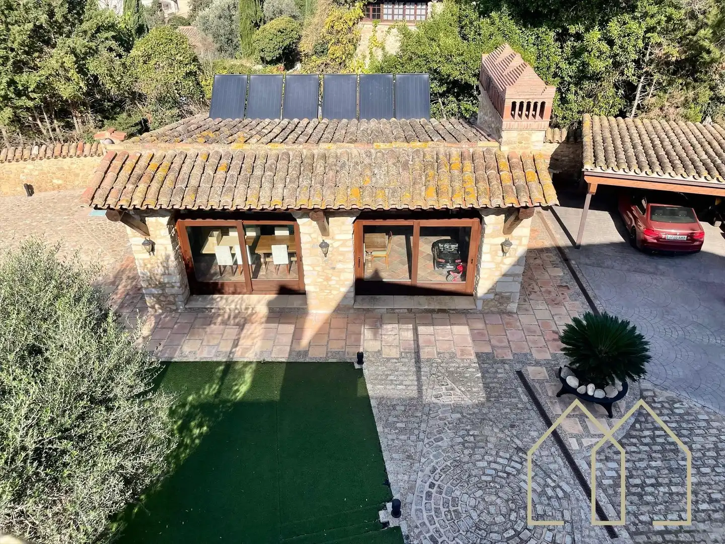 Jardín de Casa o chalet en venta en Sant Joan de Mollet con Aire acondicionado, Calefacción y Jardín privado