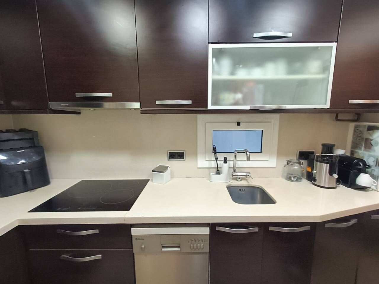 Kitchen of Flat for sale in Badalona