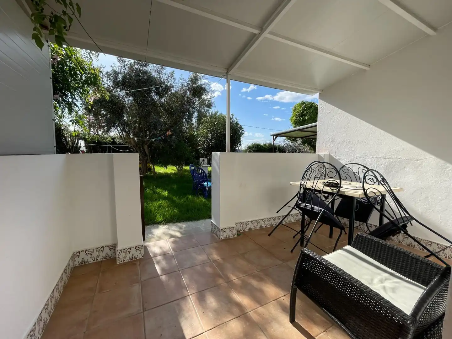 Terrassa de Finca rústica en venda en Tarifa amb Aire condicionat, Calefacció i Jardí privat