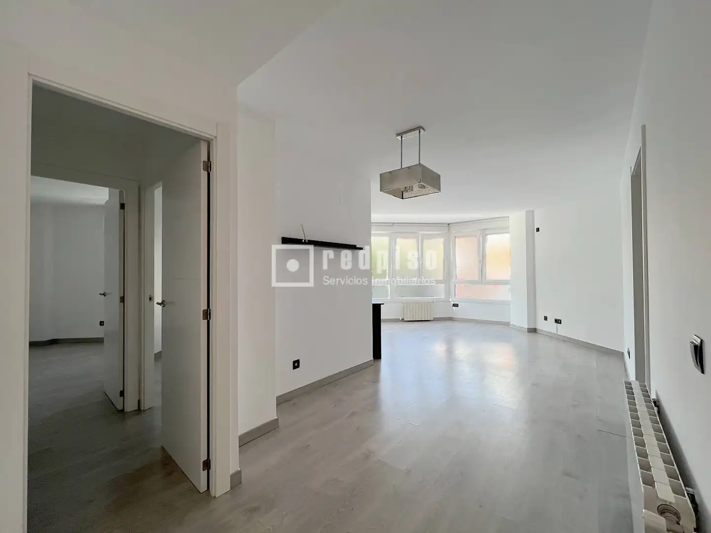 Living room of Flat for rent in Madrid  with Heating, Private garden and Terrace