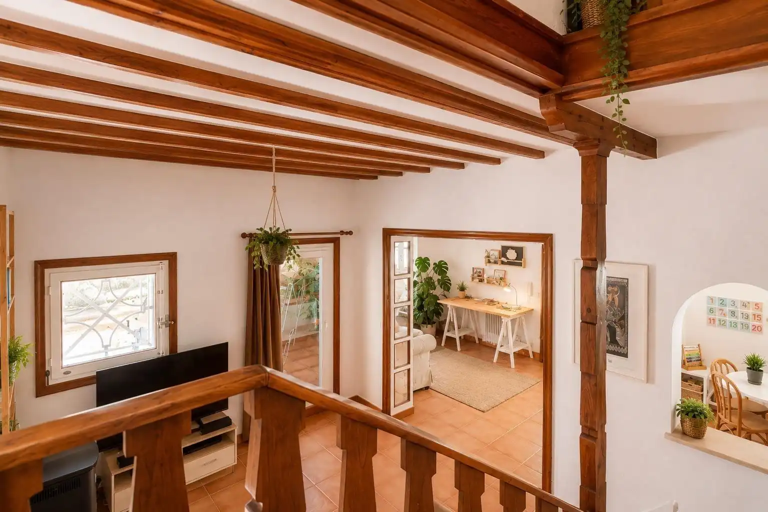 Casa aparellada amb piscina en venda a Abantos - Carmelitas, imagen 35