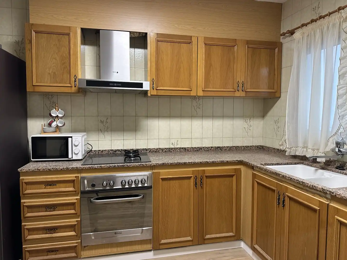 Kitchen of Flat for sale in Agullent  with Air Conditioner, Heating and Furnished