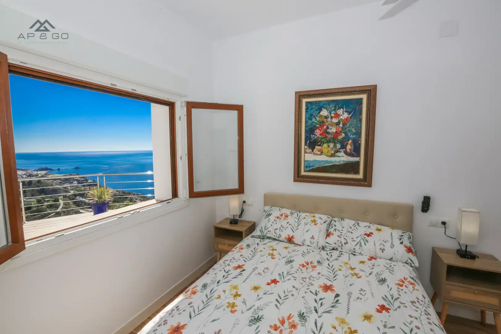 Dormitori de Casa o xalet de lloguer en Almuñécar amb Aire condicionat, Jardí privat i Terrassa