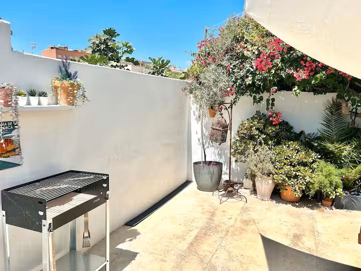 Terrassa de Pis de lloguer en  Palma de Mallorca amb Aire condicionat, Calefacció i Terrassa