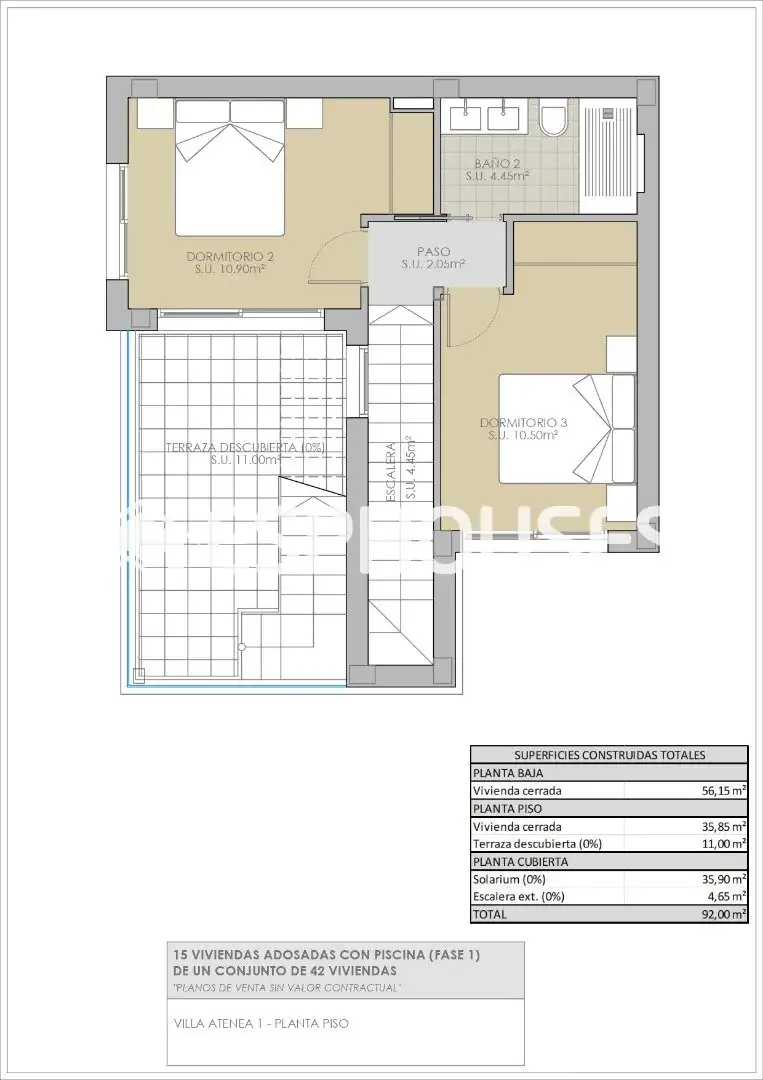Reihenhaus mit Terrasse zum Verkauf in Desamparados - Hurchillo - Torremendo, imagen 15