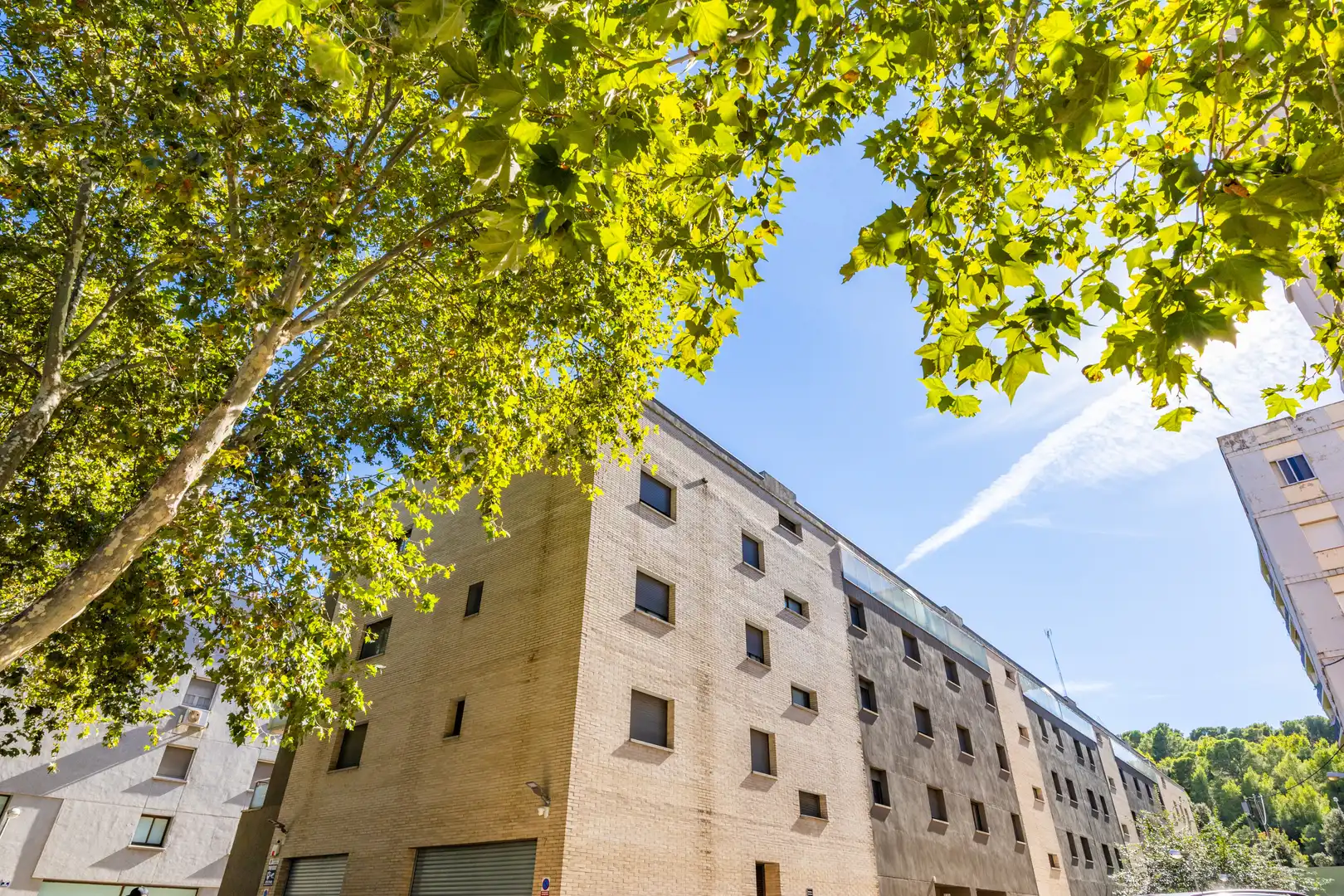 Exterior view of Flat for sale in Figueres  with Air Conditioner, Heating and Terrace