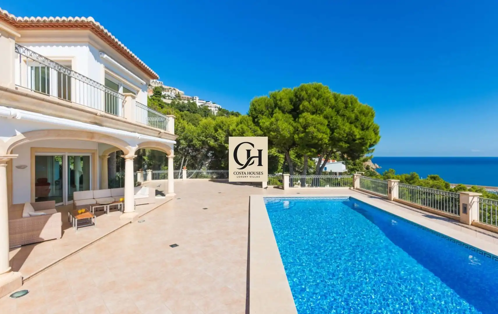 Garden of Houses for sale in Jávea / Xàbia  with Air Conditioner, Private garden and Terrace