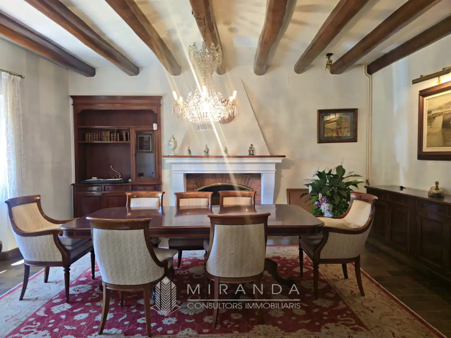 Comedor de Casa o chalet en venta en Les Franqueses del Vallès con Calefacción, Jardín privado y Terraza
