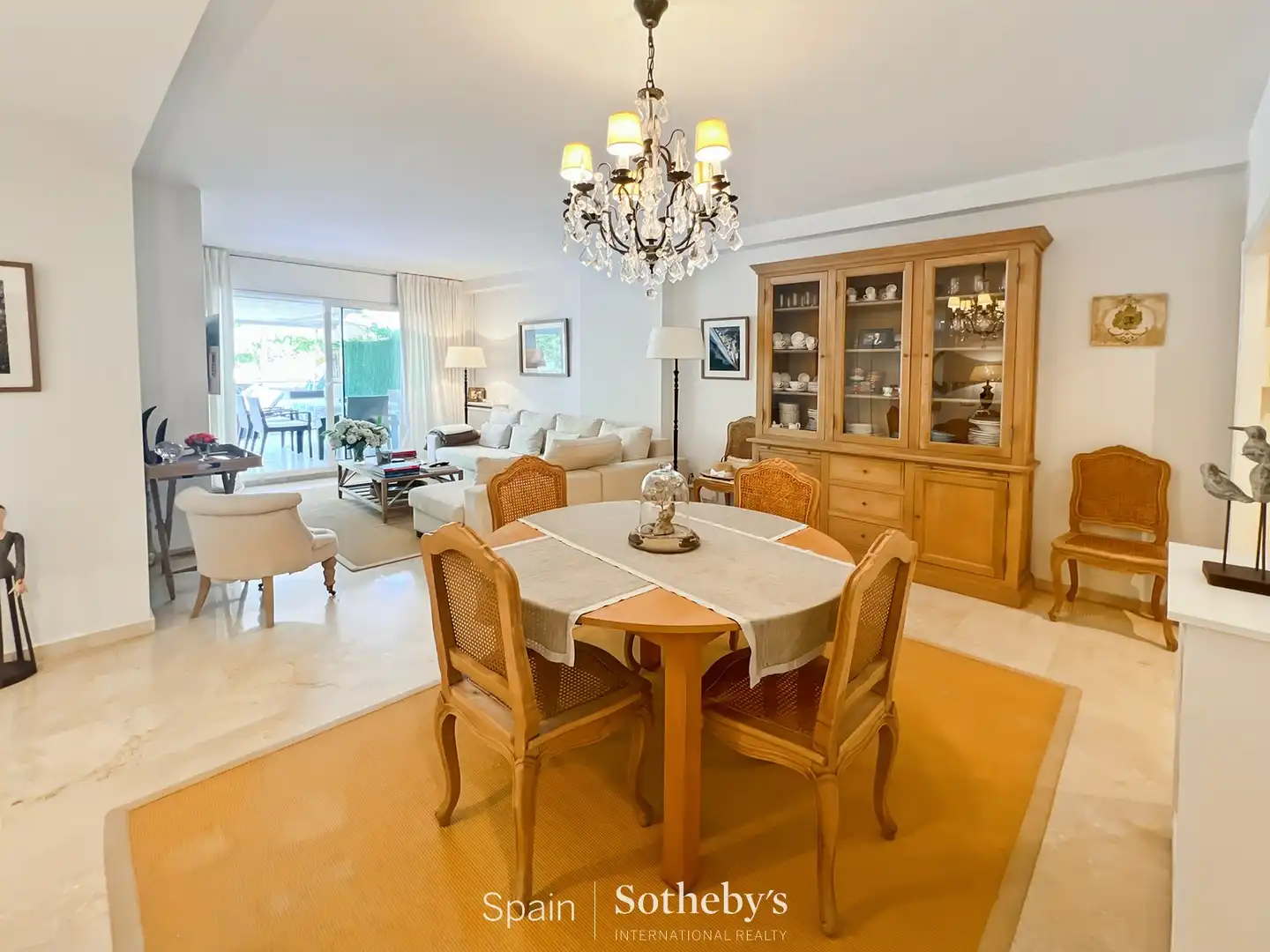Menjador de Apartament en venda en Sitges amb Aire condicionat, Calefacció i Terrassa