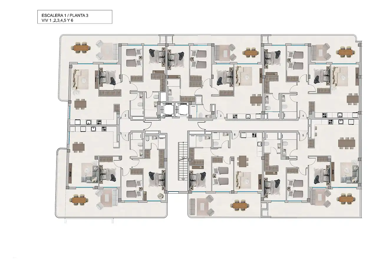 Apartments for sale in Santa Pola  with Air Conditioner, Terrace and Balcony