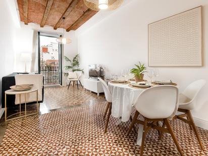 Dining room of Flat for sale in  Barcelona Capital  with Balcony