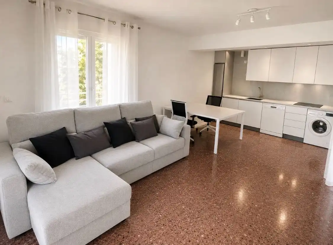 Sala d'estar de Apartament en venda en Pareja amb Calefacció, Terrassa i Traster