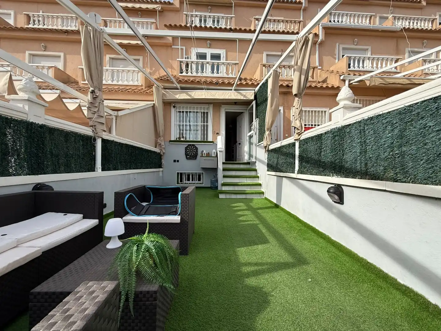 Terrassa de Casa o xalet en venda en Santa Pola amb Aire condicionat, Calefacció i Jardí privat