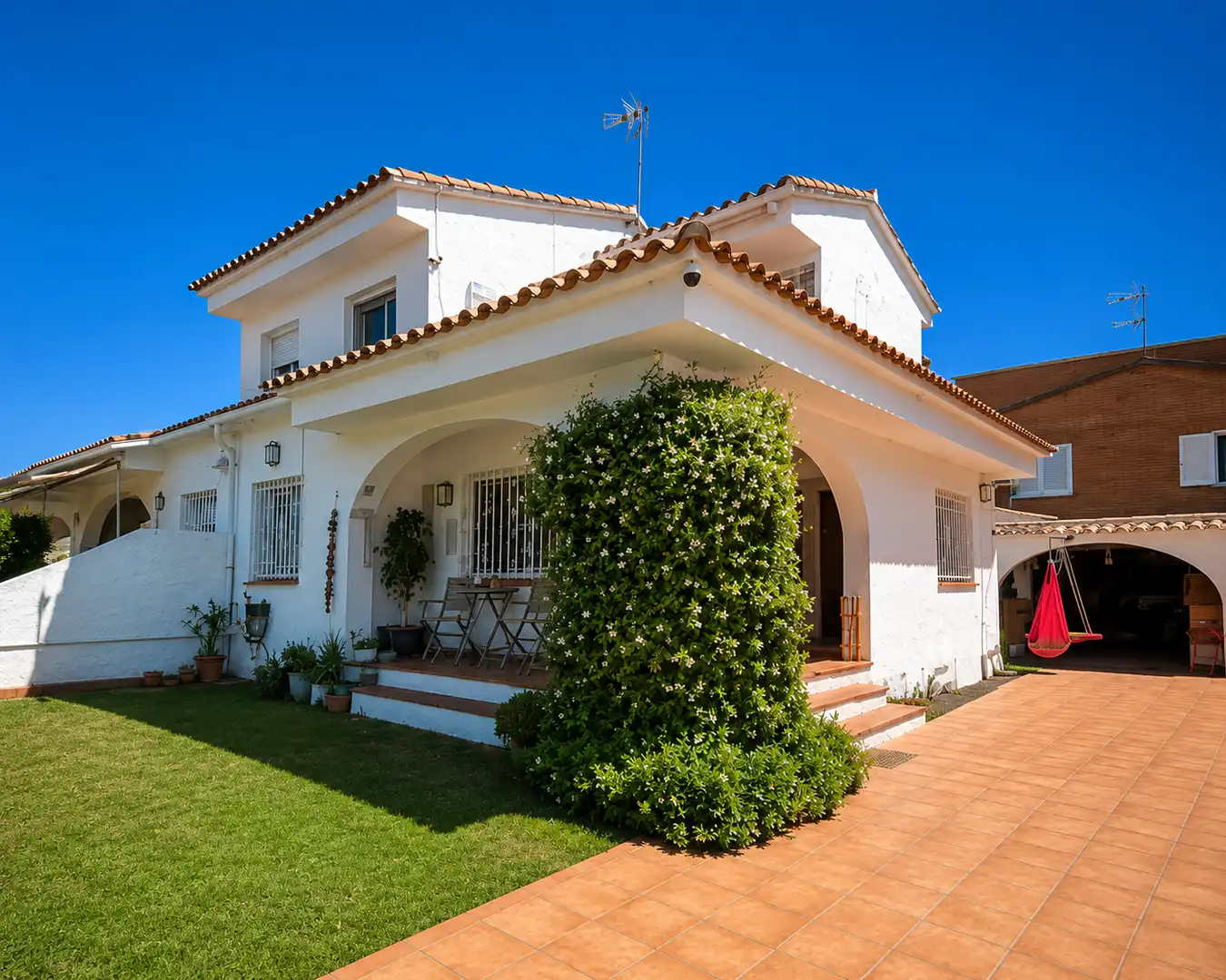 Jardí de Casa adosada en venda en Cambrils amb Aire condicionat, Calefacció i Jardí privat