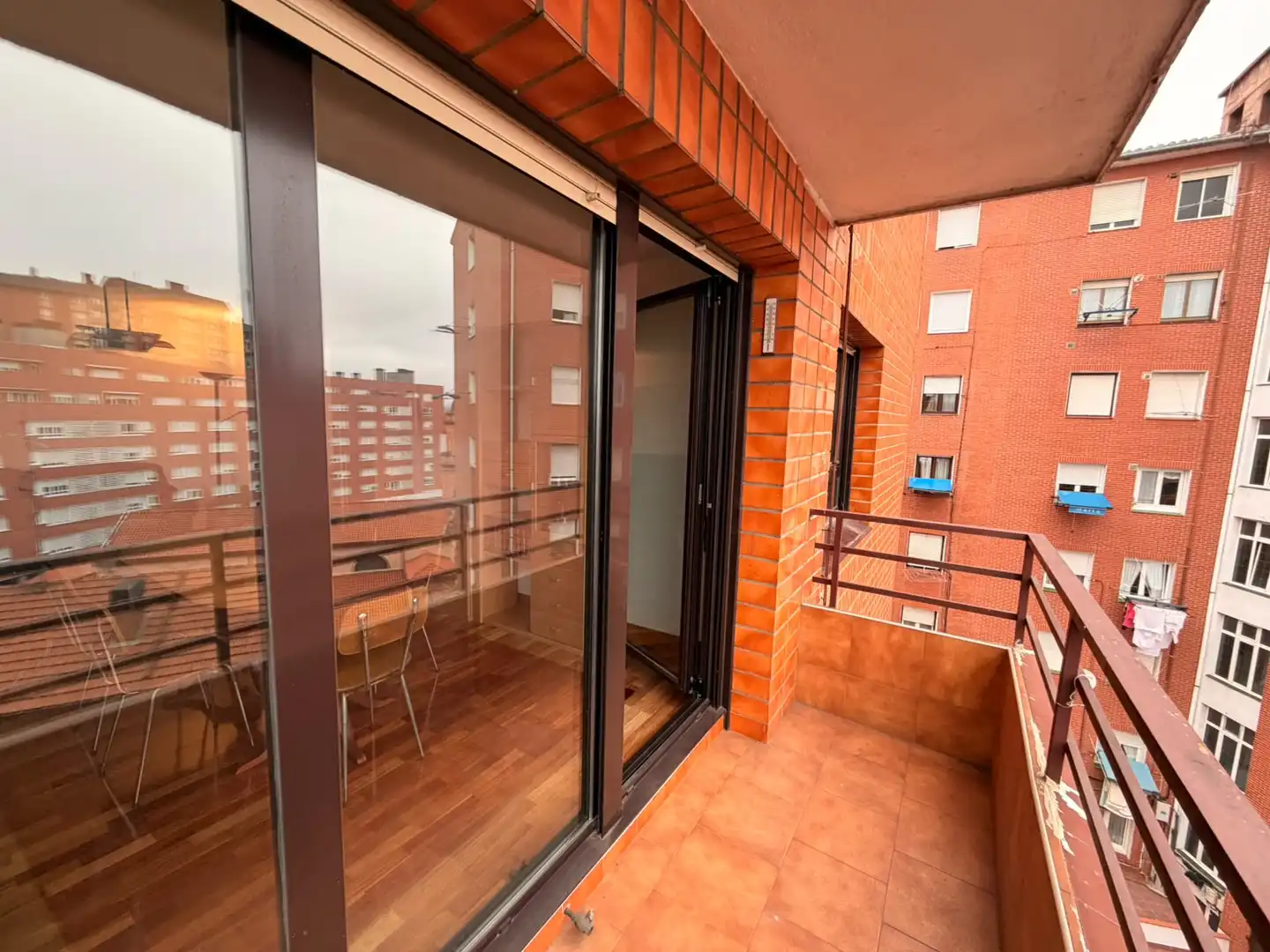 Balcony of Flat for sale in Cruces