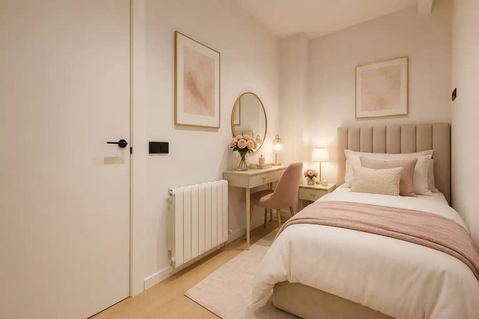 Bedroom of Flat for sale in Barcelona  with Air Conditioner, Heating and Oven