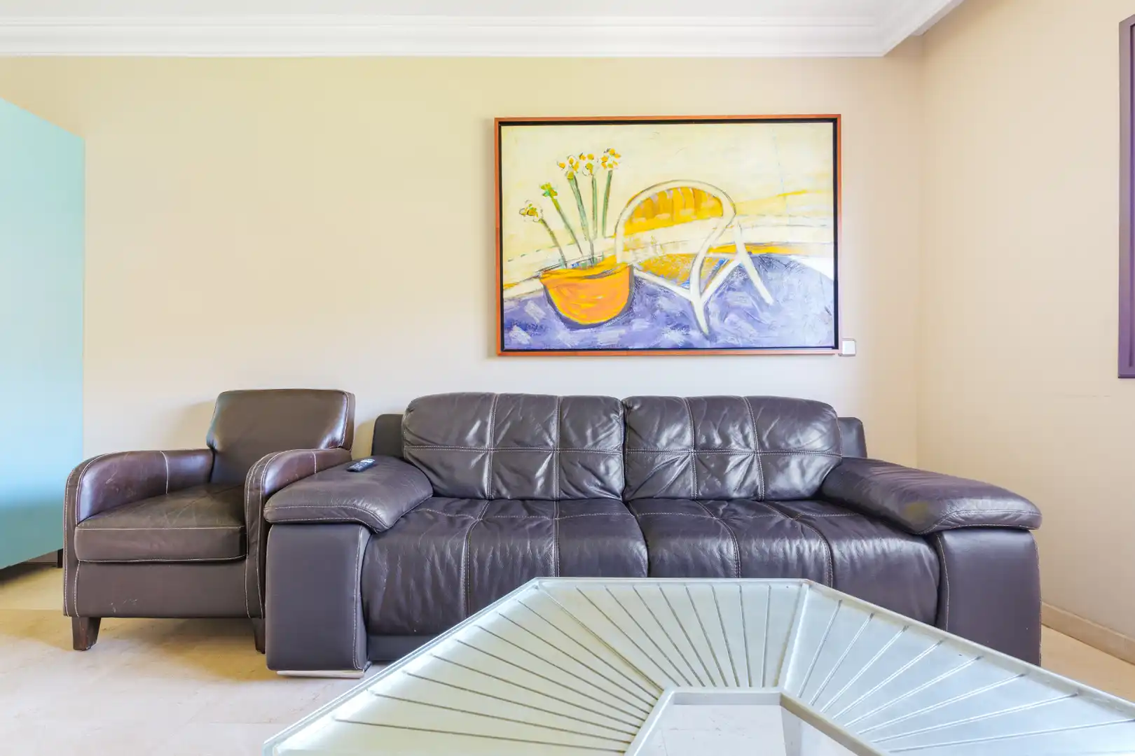 Living room of Flat for sale in San Cristóbal de la Laguna  with Furnished, Oven and Washing machine