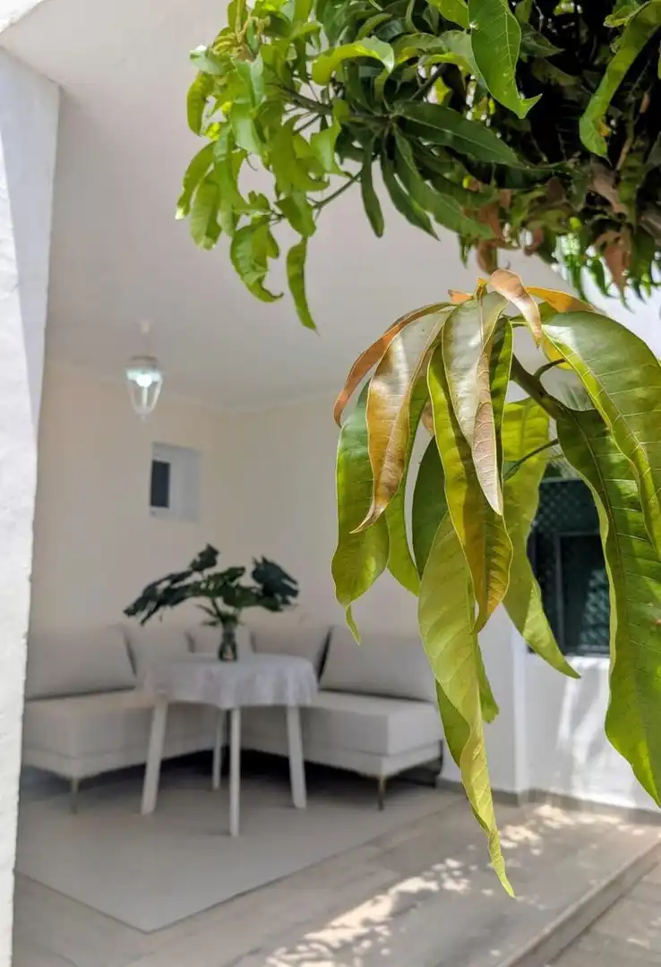 Dormitori de Casa adosada de lloguer en Marbella amb Aire condicionat, Terrassa i Moblat