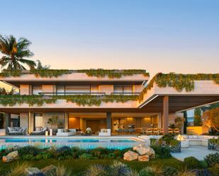 Exterior view of House or chalet for sale in Málaga Capital  with Air Conditioner, Private garden and Terrace