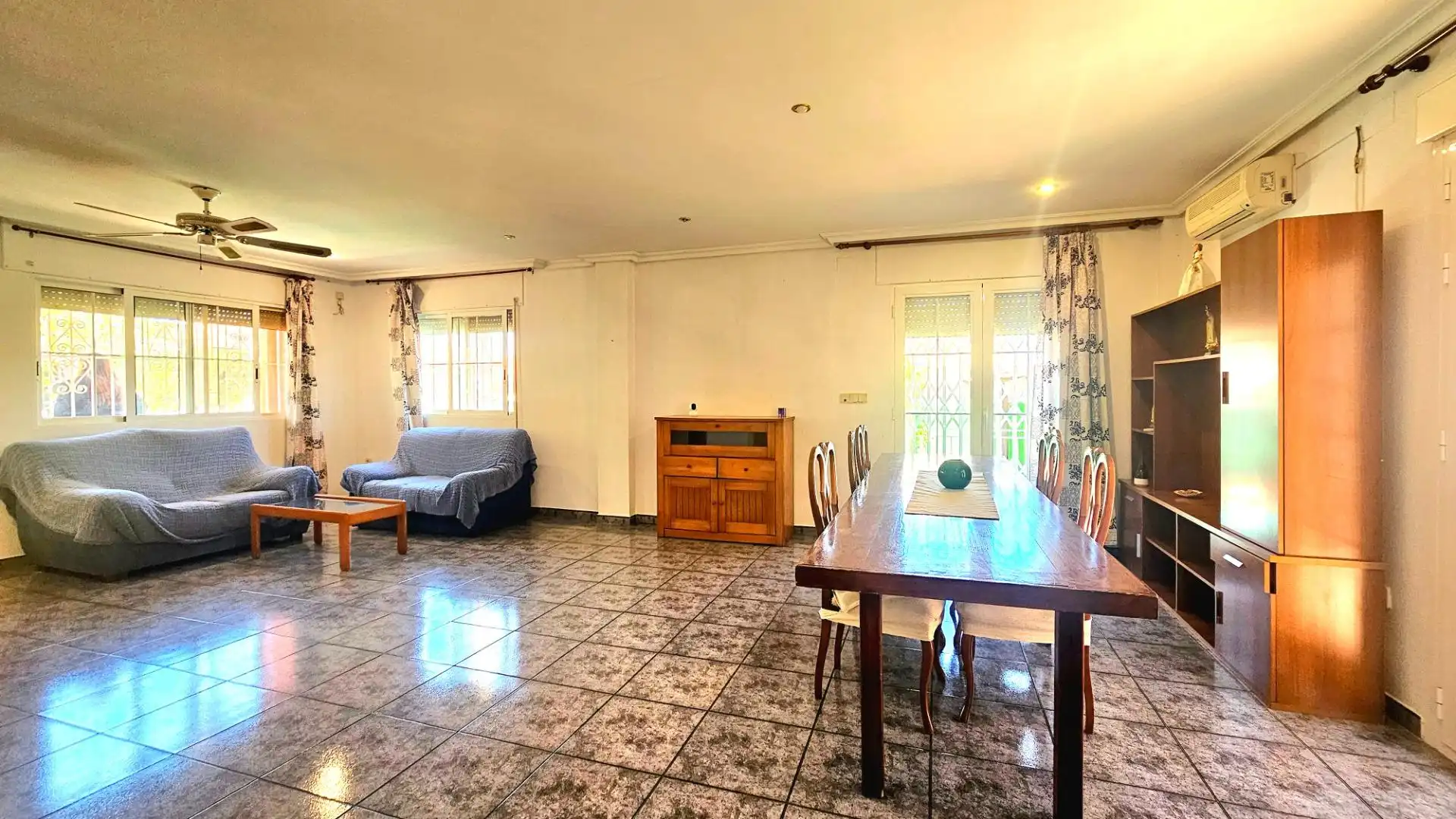 Comedor de Casa o chalet en venta en Cartagena con Aire acondicionado, Jardín privado y Piscina