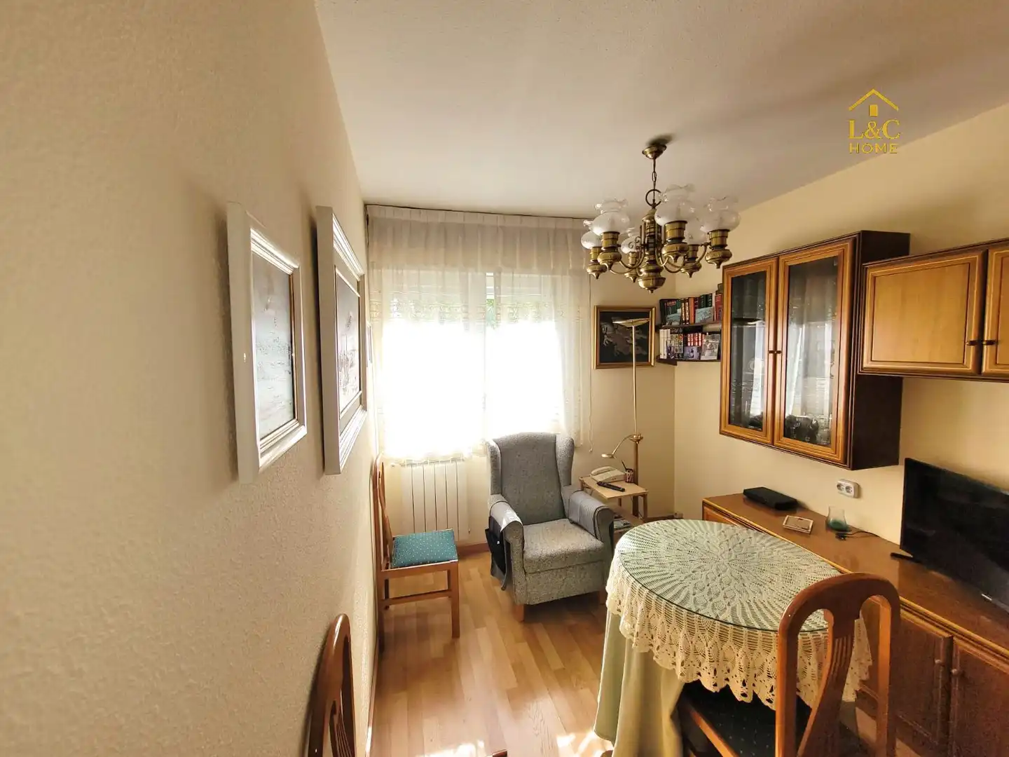 Sala de estar de Piso en venta en Madrid con Calefacción, Terraza y Amueblado