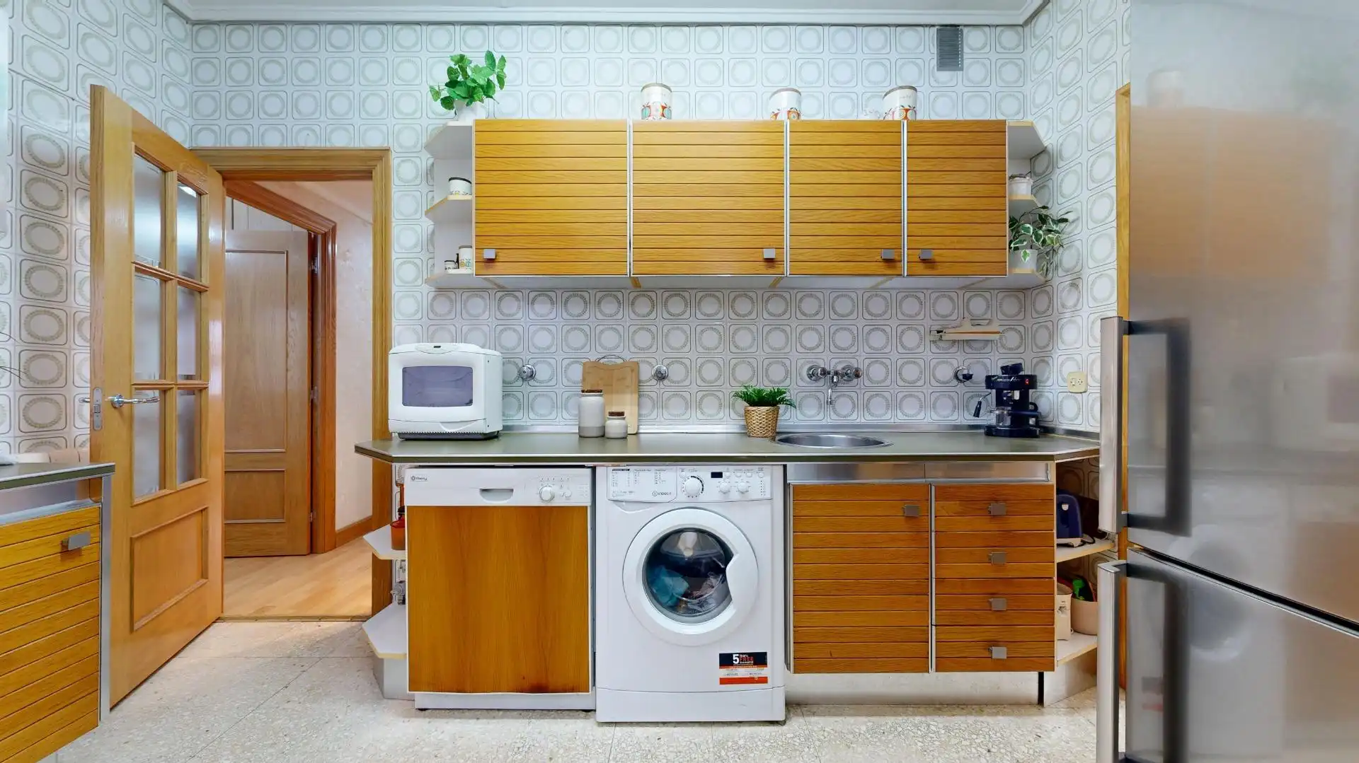 Kitchen of Flat for sale in Bilbao   with Heating and Balcony
