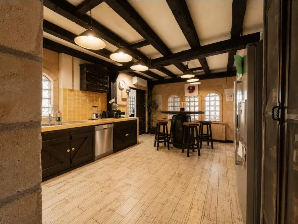Küche von Haus oder Chalet zum Verkauf in Calvià mit Klimaanlage, Privatgarten und Terrasse
