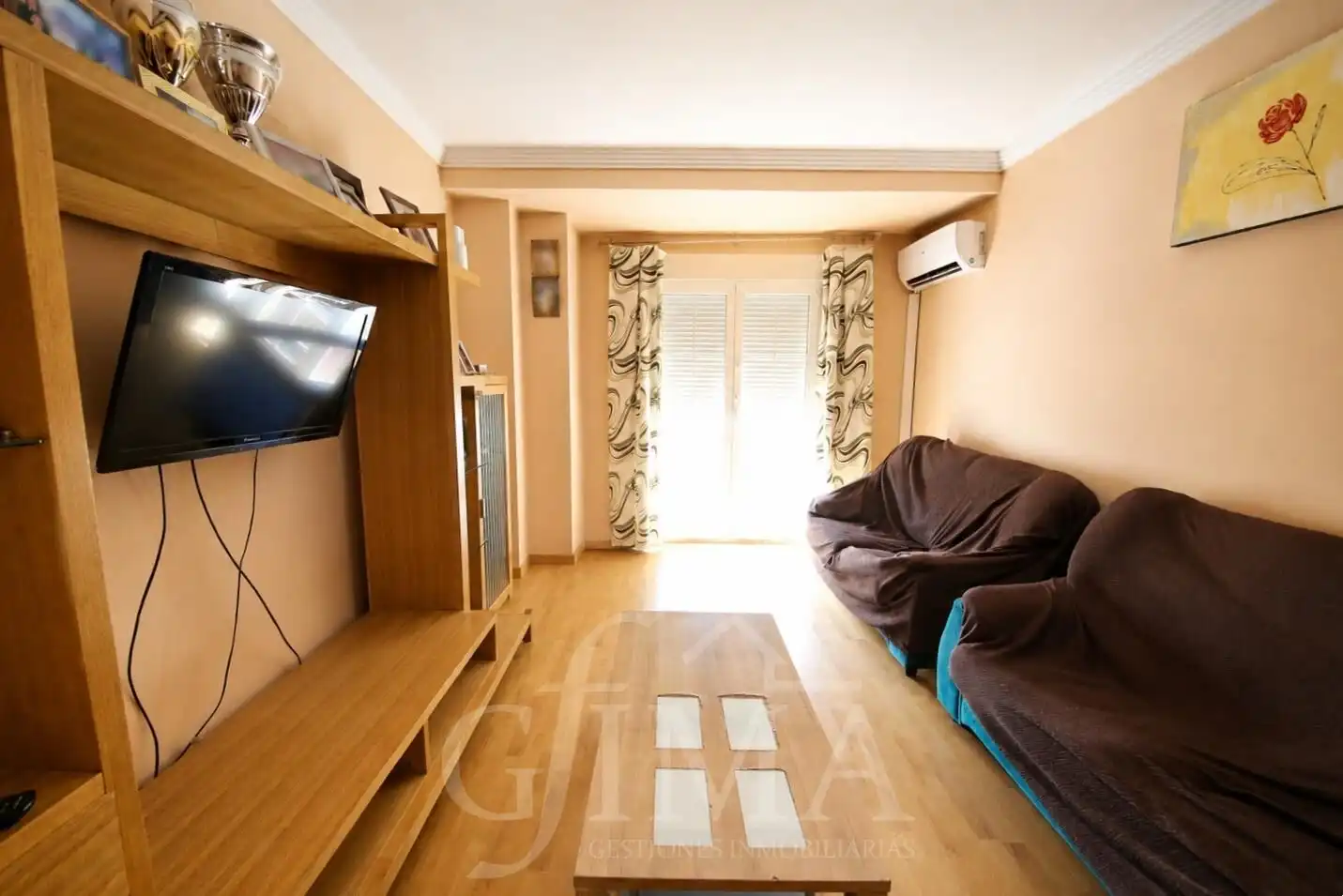 Sala de estar de Piso en venta en Tomelloso con Calefacción y Amueblado