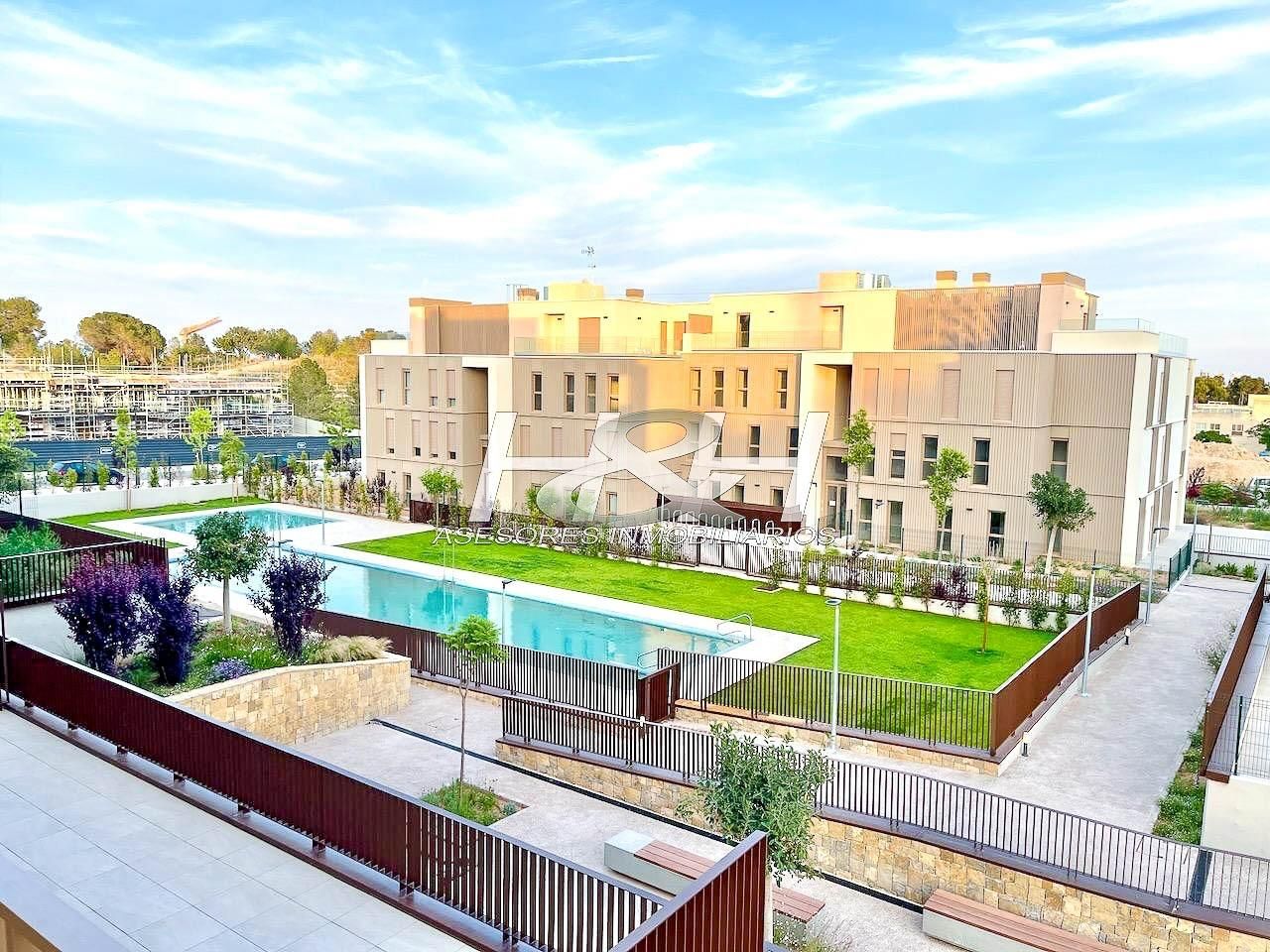 Exterior view of Flat for sale in Godella  with Air Conditioner, Heating and Terrace