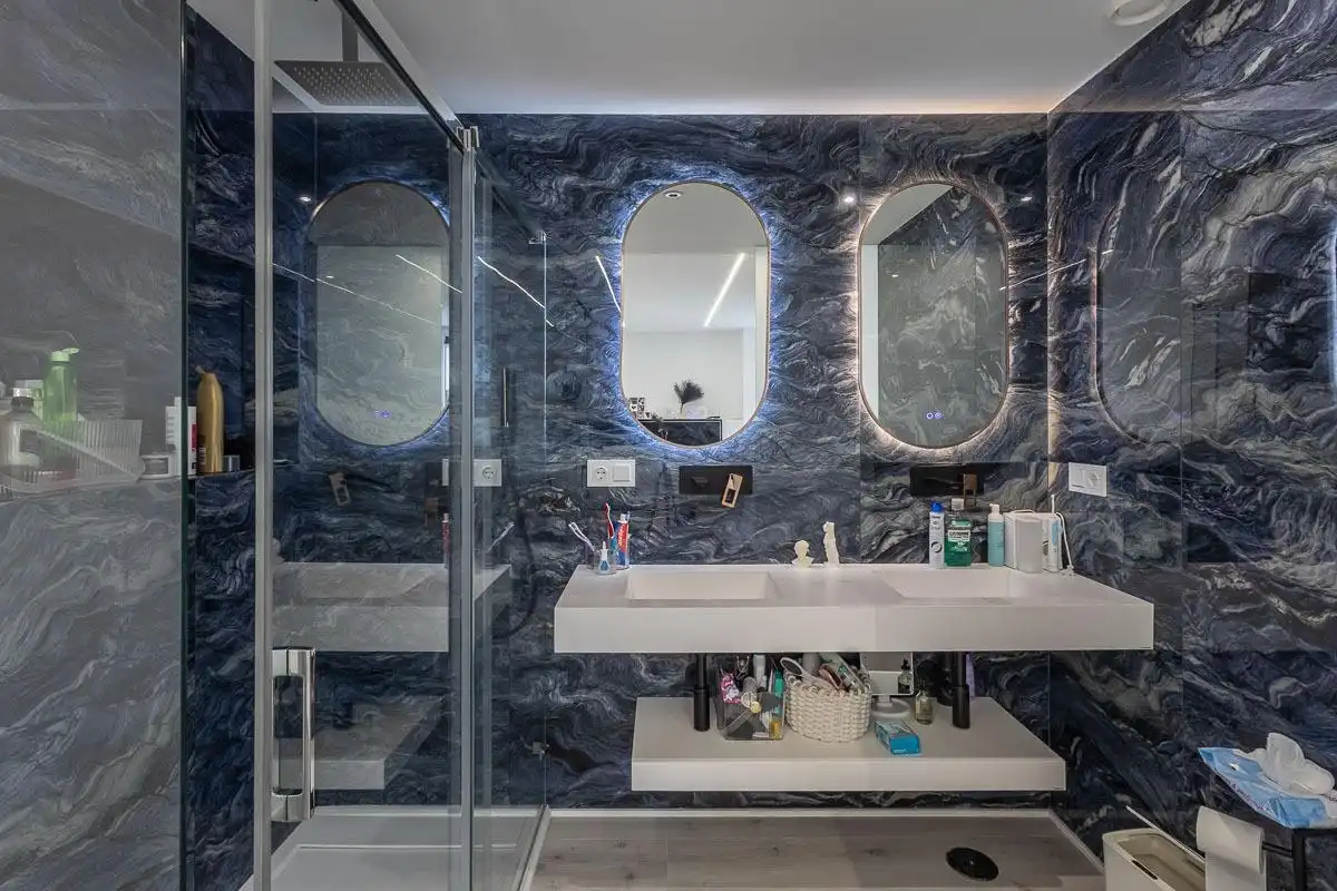 Baño de Casa adosada de alquiler en Albolote con Calefacción, Jardín privado y Piscina