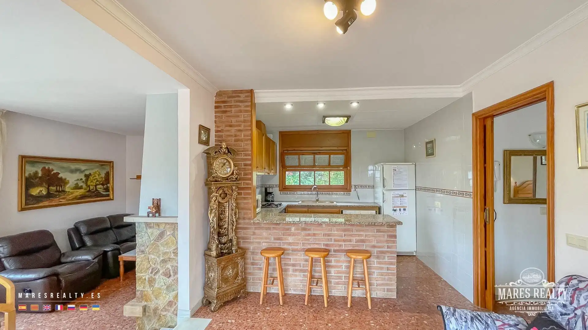 Cuina de Casa o xalet en venda en Lloret de Mar amb Calefacció, Jardí privat i Terrassa