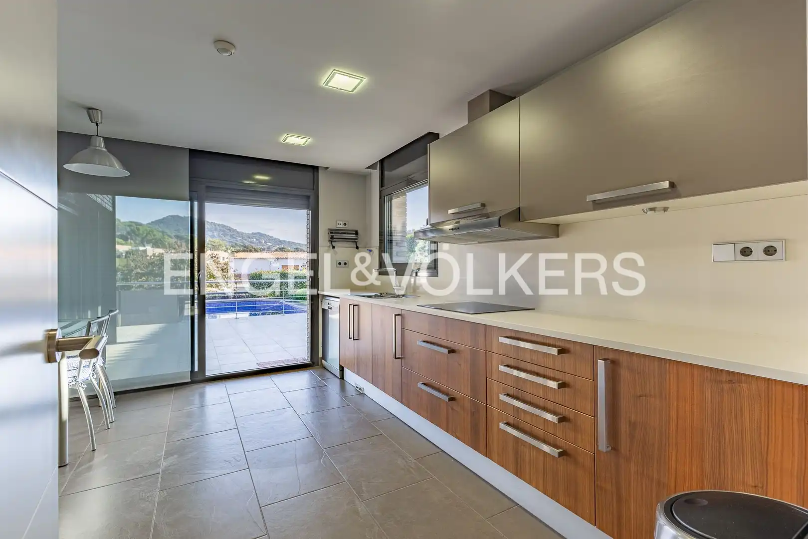 Cocina de Casa o chalet en venta en Vallromanes con Aire acondicionado, Calefacción y Jardín privado