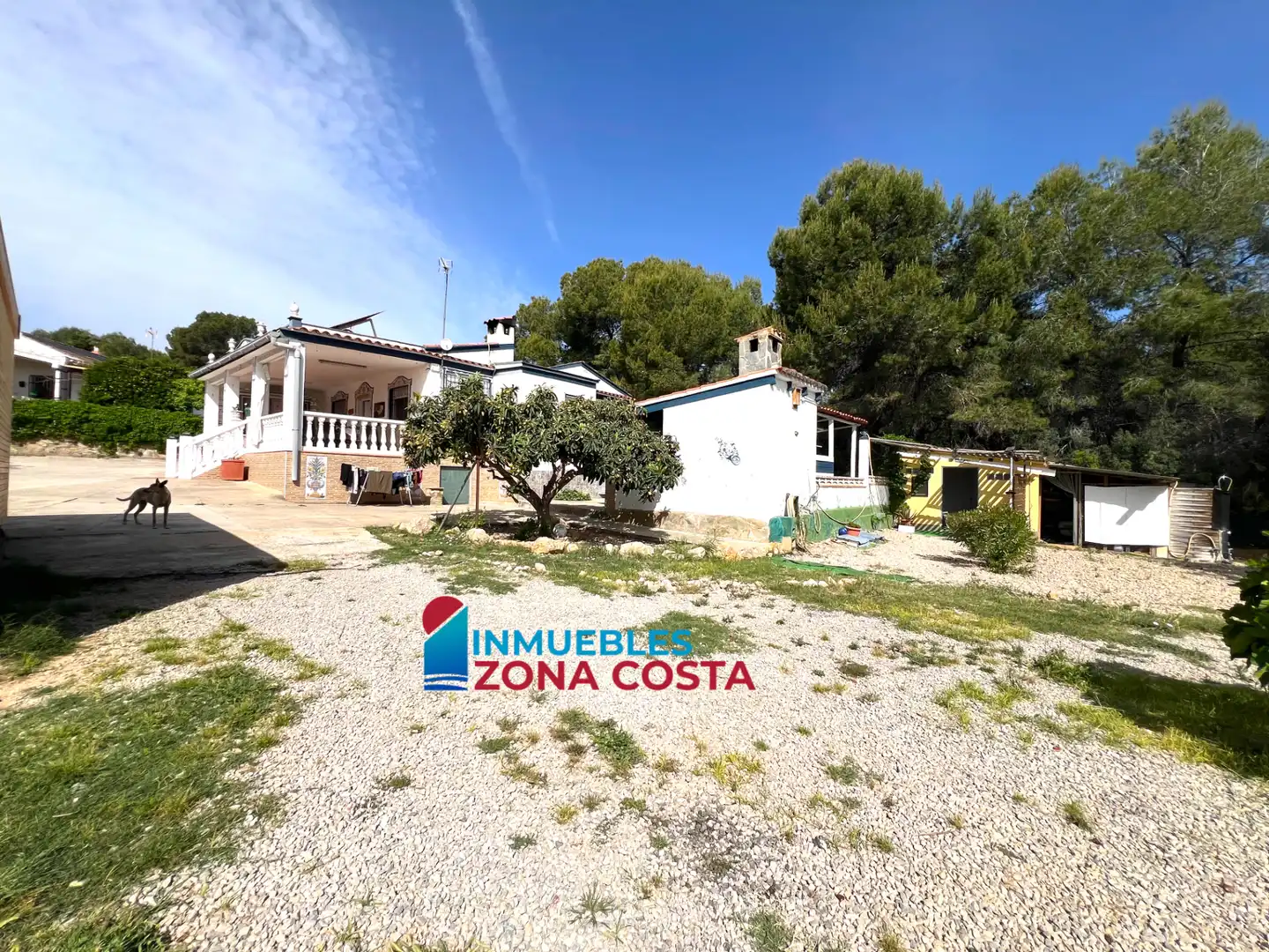 Vista exterior de Finca rústica en venta en Vilamarxant con Aire acondicionado, Jardín privado y Terraza