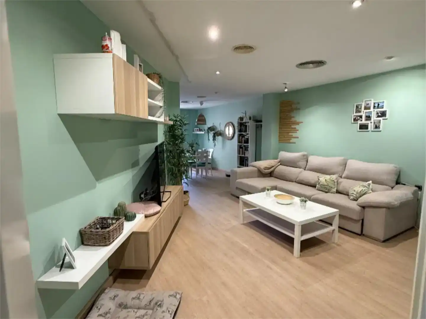Sala d'estar de Pis en venda en Yátova amb Aire condicionat