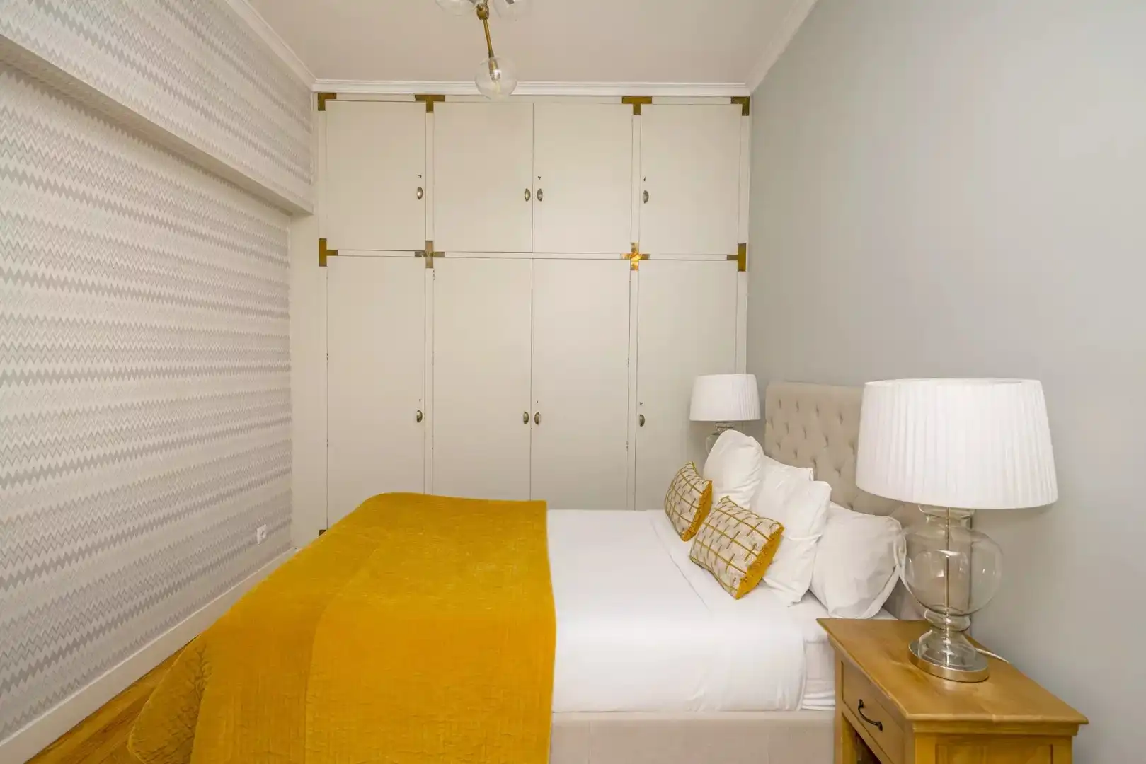 Bedroom of Flat for rent in Madrid  with Air Conditioner, Heating and Terrace