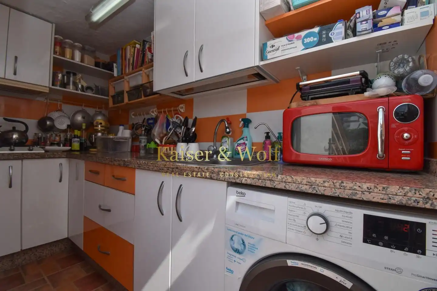 Cocina de Piso en venta en Santa Pola con Aire acondicionado, Jardín privado y Terraza