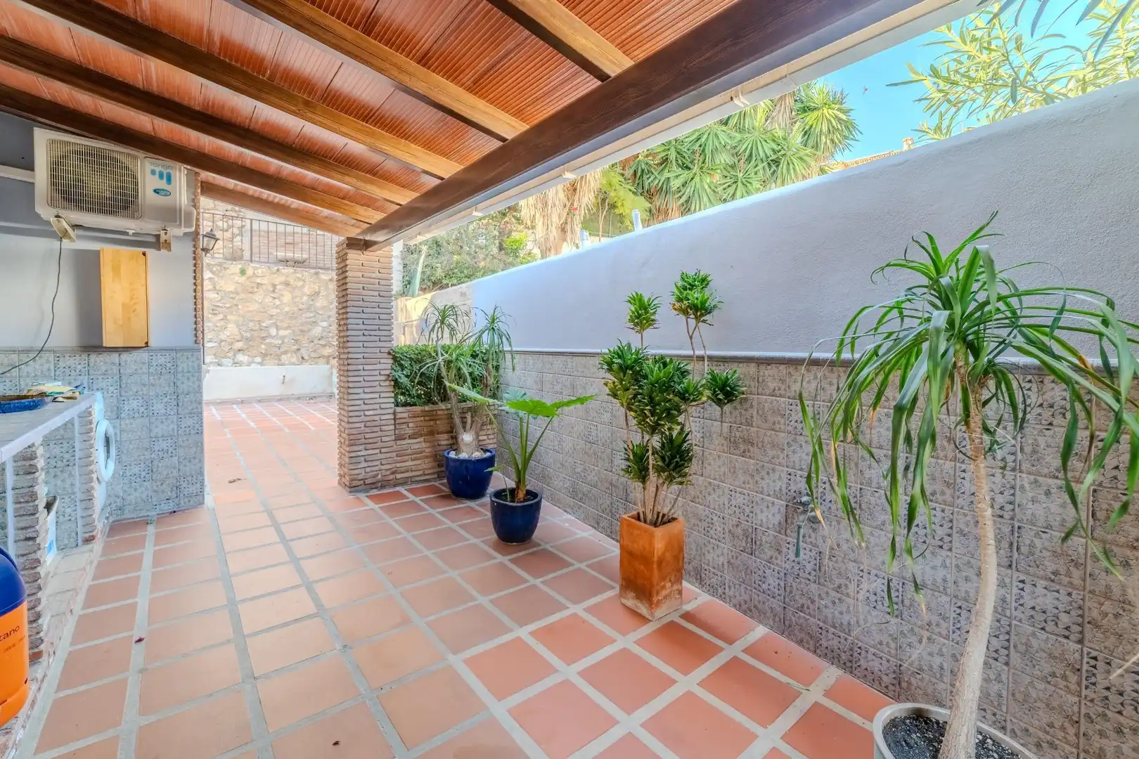 Terraza de Casa o chalet en venta en Rincón de la Victoria con Aire acondicionado, Terraza y Trastero