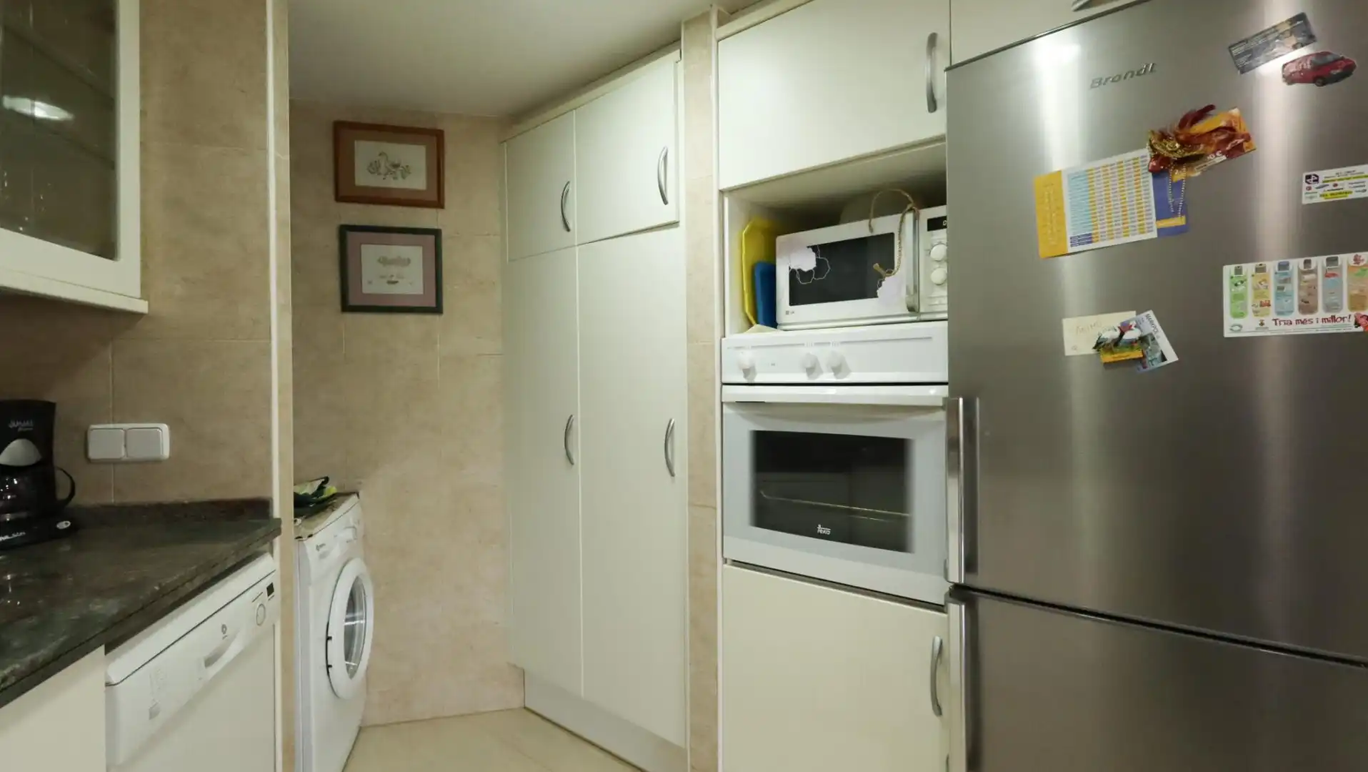 Kitchen of Flat for sale in Llançà  with Heating, Terrace and Furnished