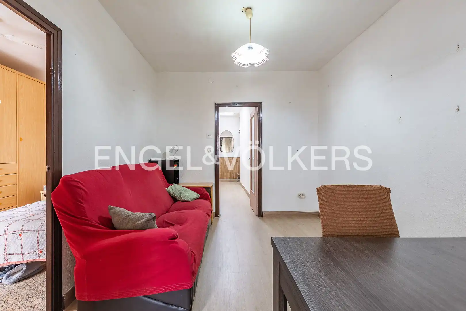Sala de estar de Piso en venta en Barcelona con Calefacción y Terraza