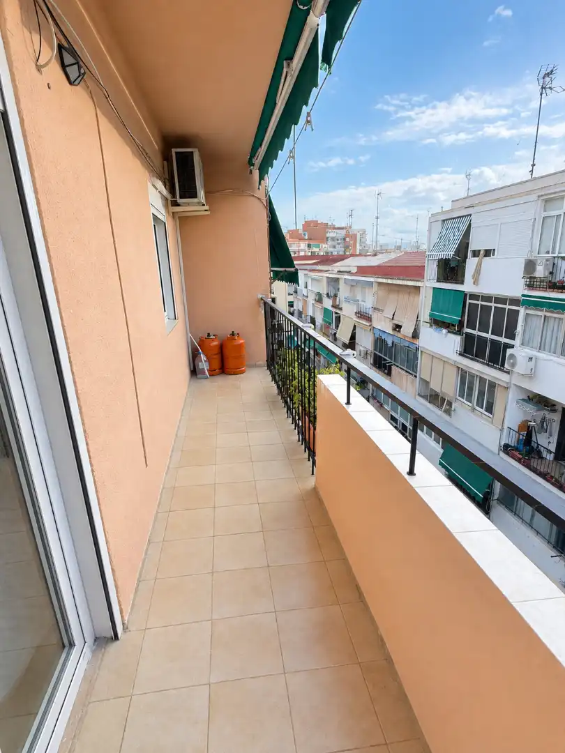 Balcony of Flat for rent in Pla - Carolinas