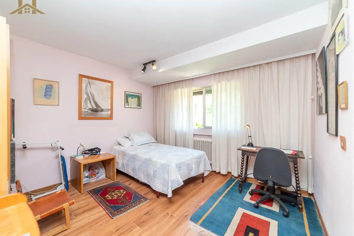 Bedroom of Detached homes for sale in Madrid  with Heating, Private garden and Terrace